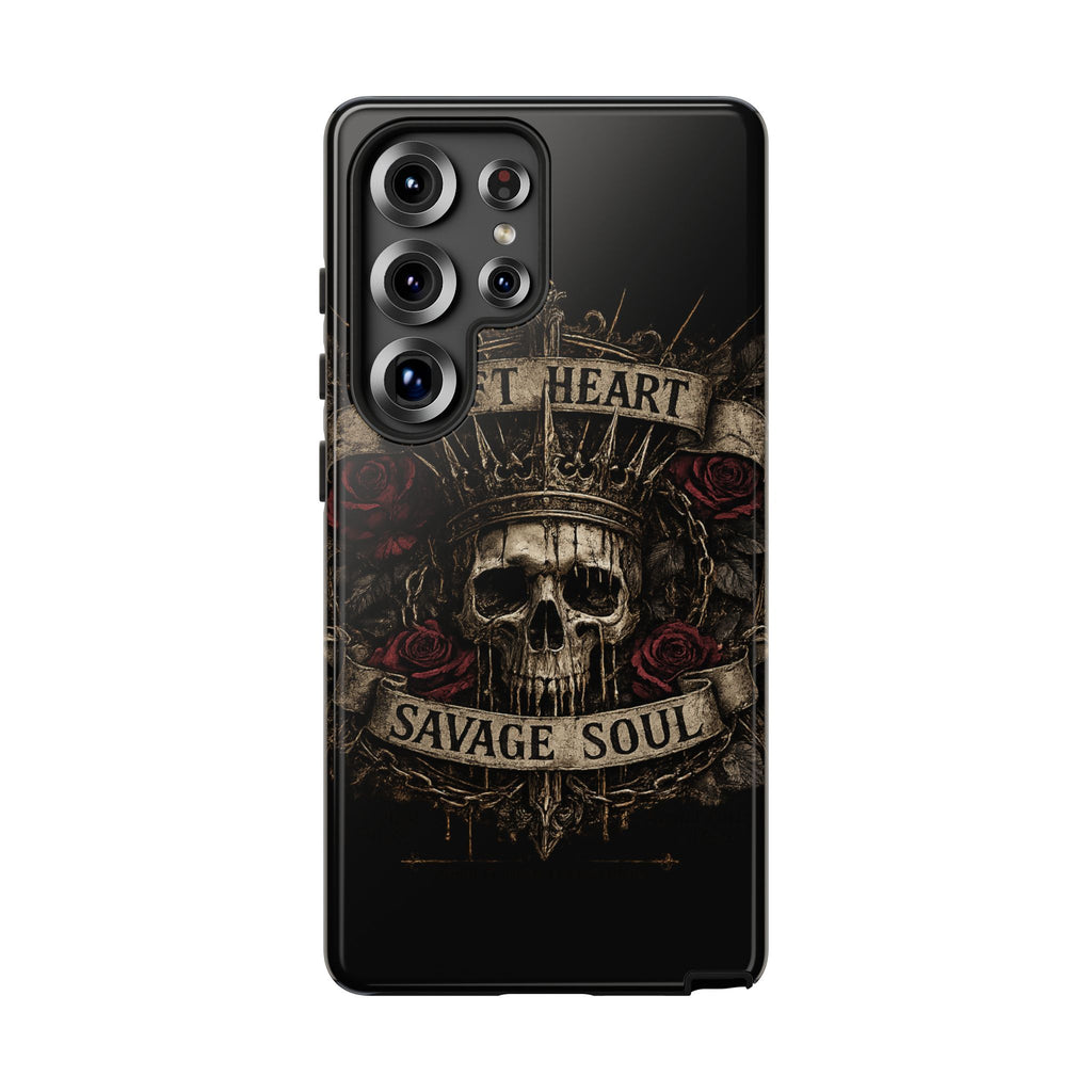 Savage Soul Phone Case – Weiches Herz, unbezähmbare Seele ✨🥀