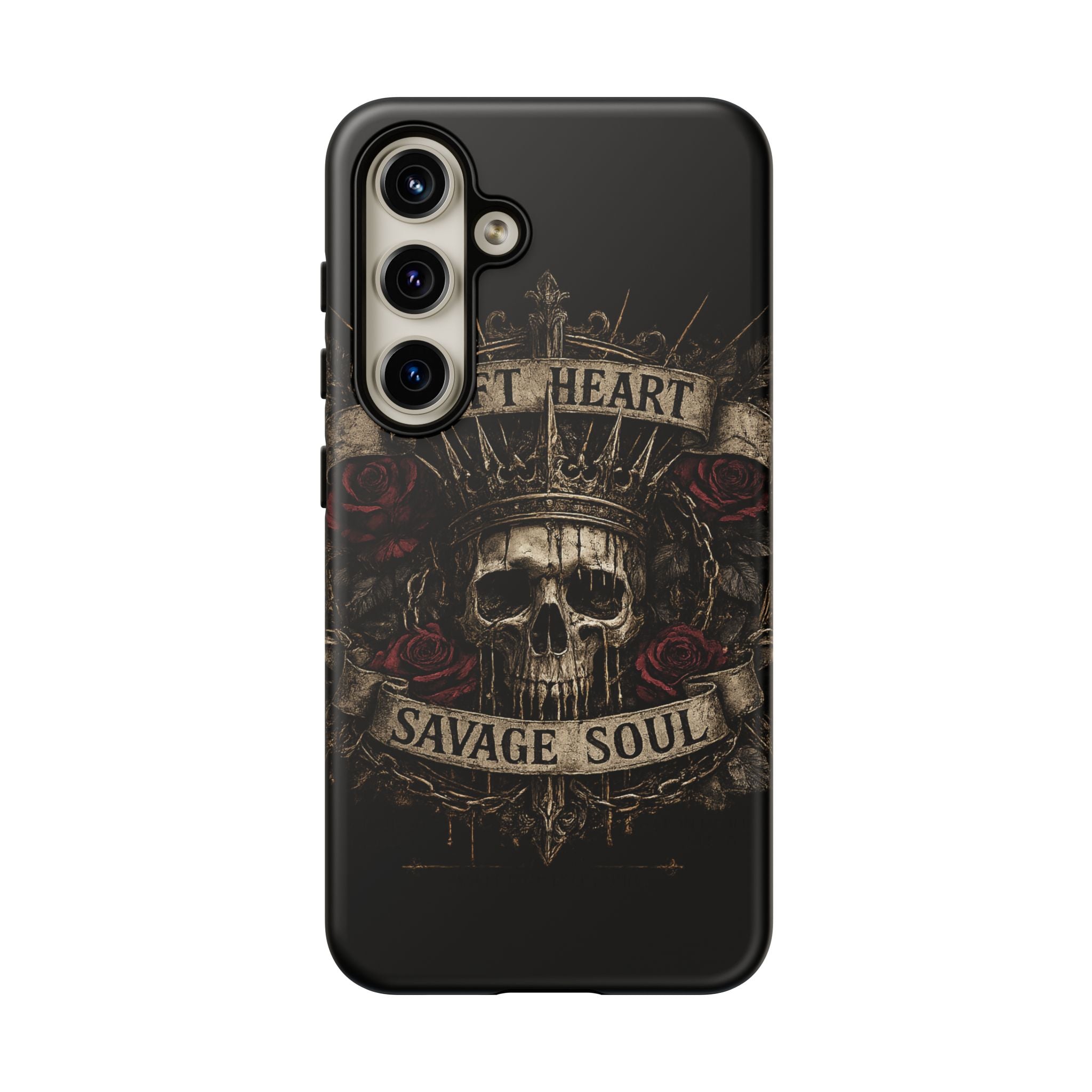 Savage Soul Phone Case – Weiches Herz, unbezähmbare Seele ✨🥀