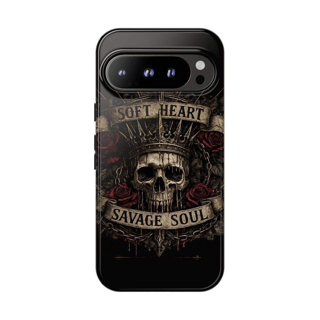 Savage Soul Phone Case – Weiches Herz, unbezähmbare Seele ✨🥀