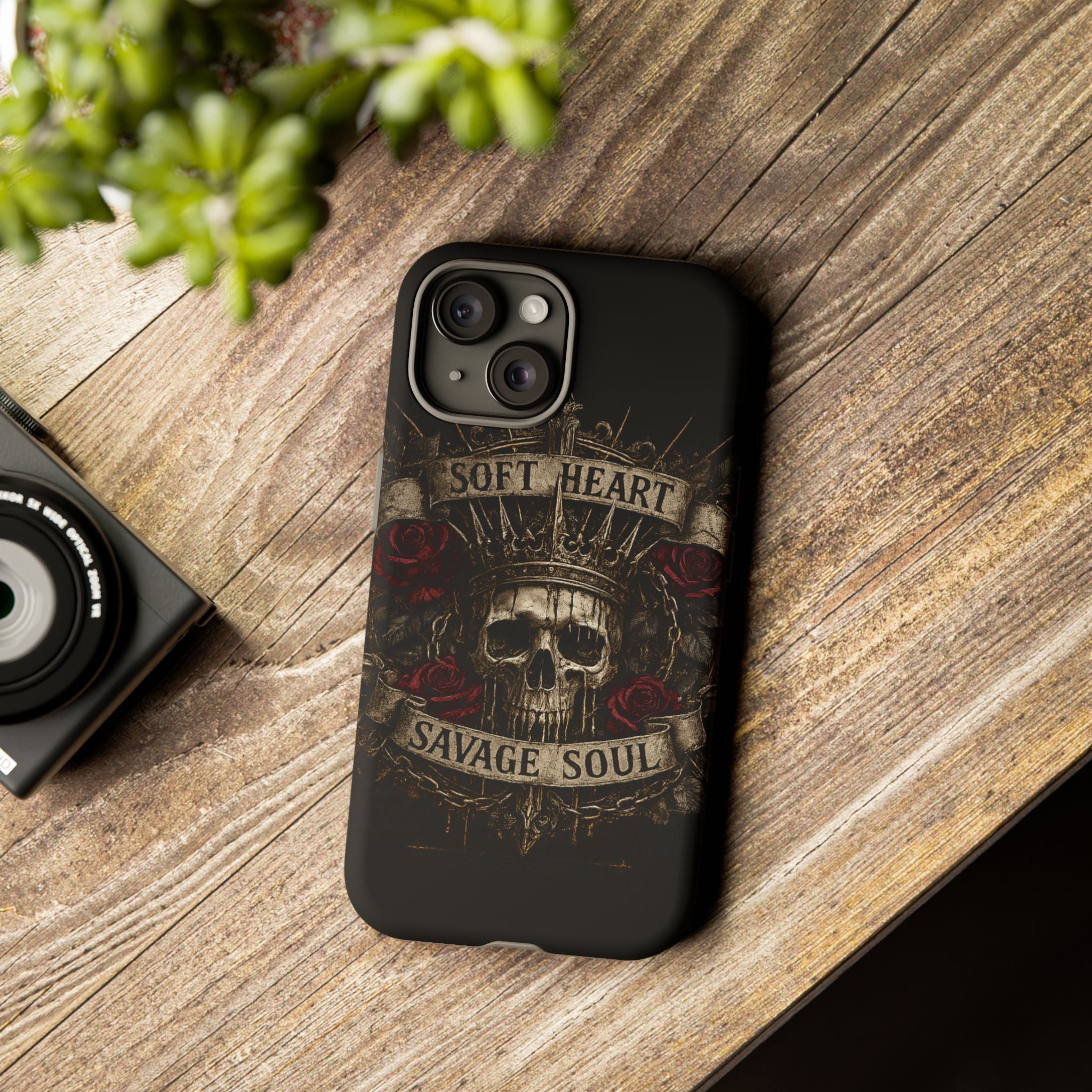 Savage Soul Phone Case – Weiches Herz, unbezähmbare Seele ✨🥀