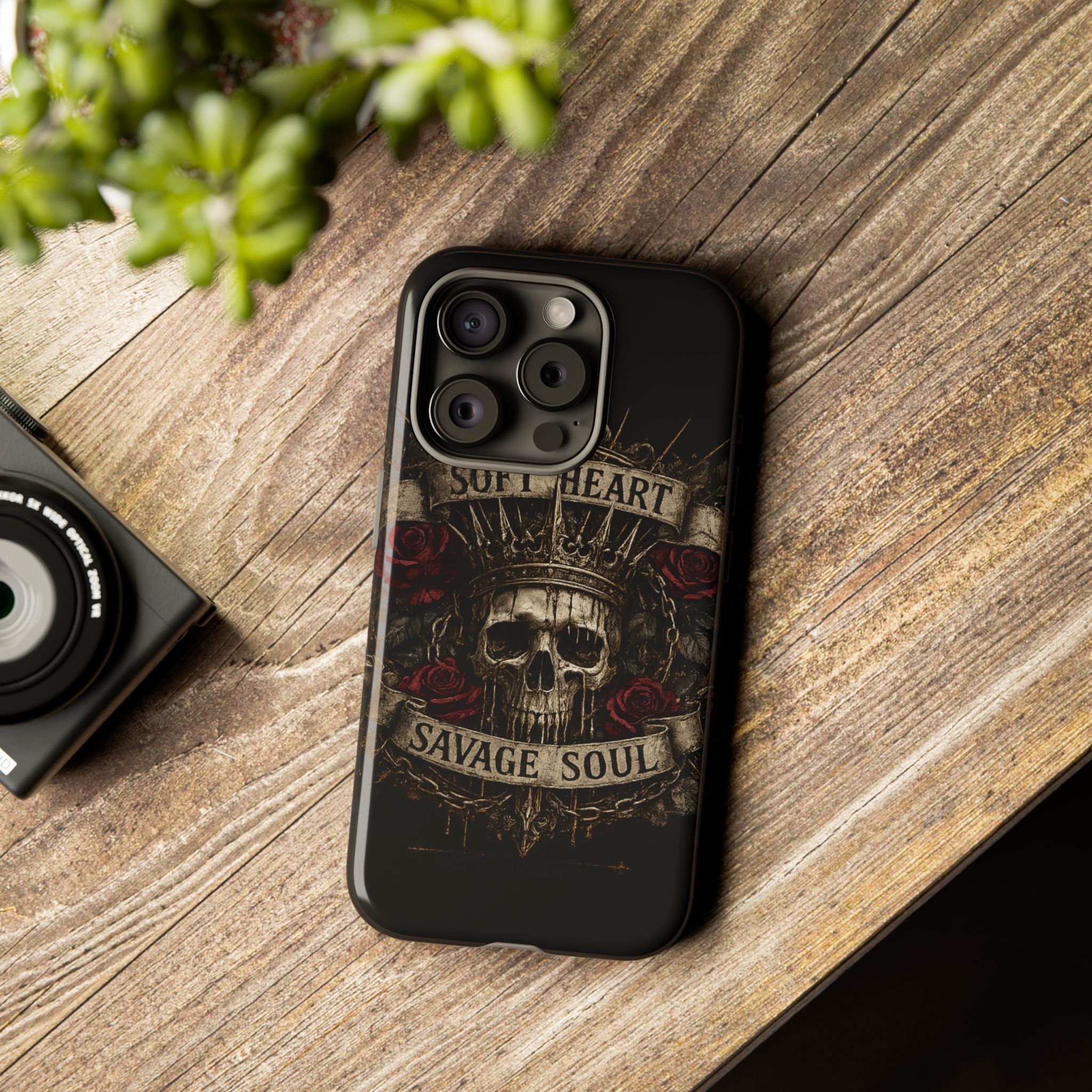 Savage Soul Phone Case – Weiches Herz, unbezähmbare Seele ✨🥀
