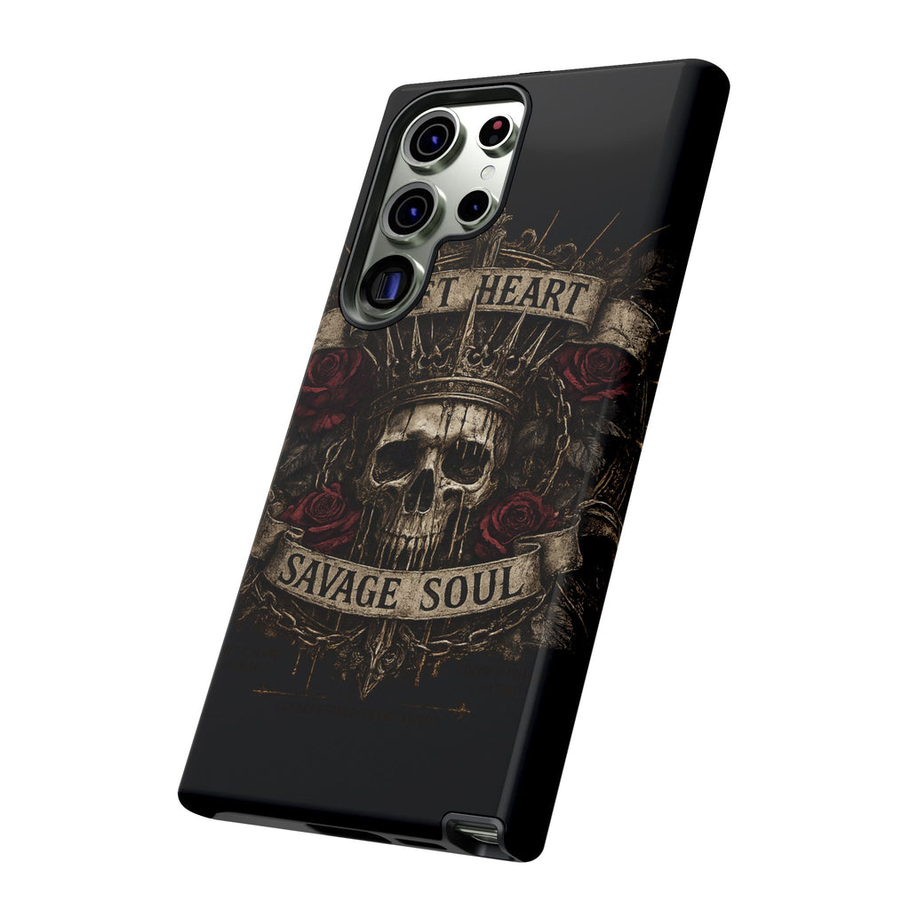 Savage Soul Phone Case – Weiches Herz, unbezähmbare Seele ✨🥀