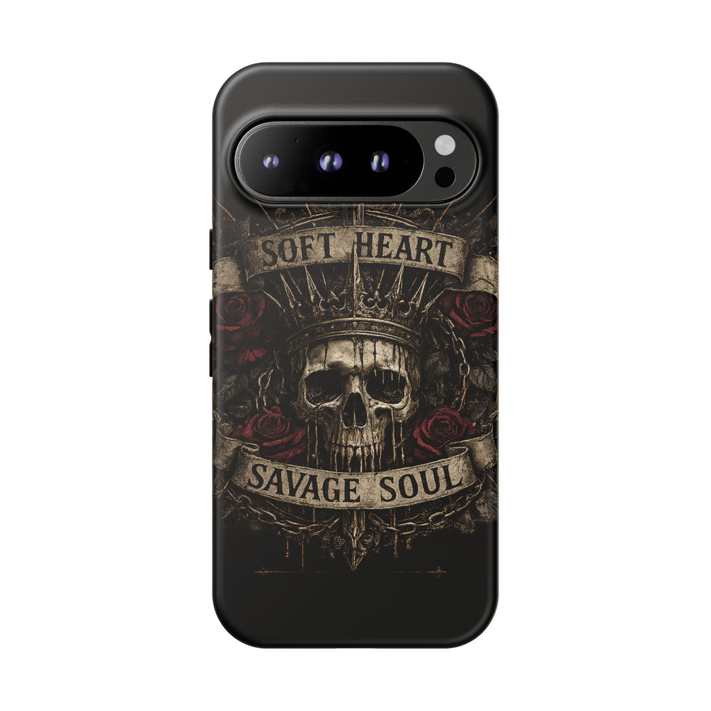 Savage Soul Phone Case – Weiches Herz, unbezähmbare Seele ✨🥀