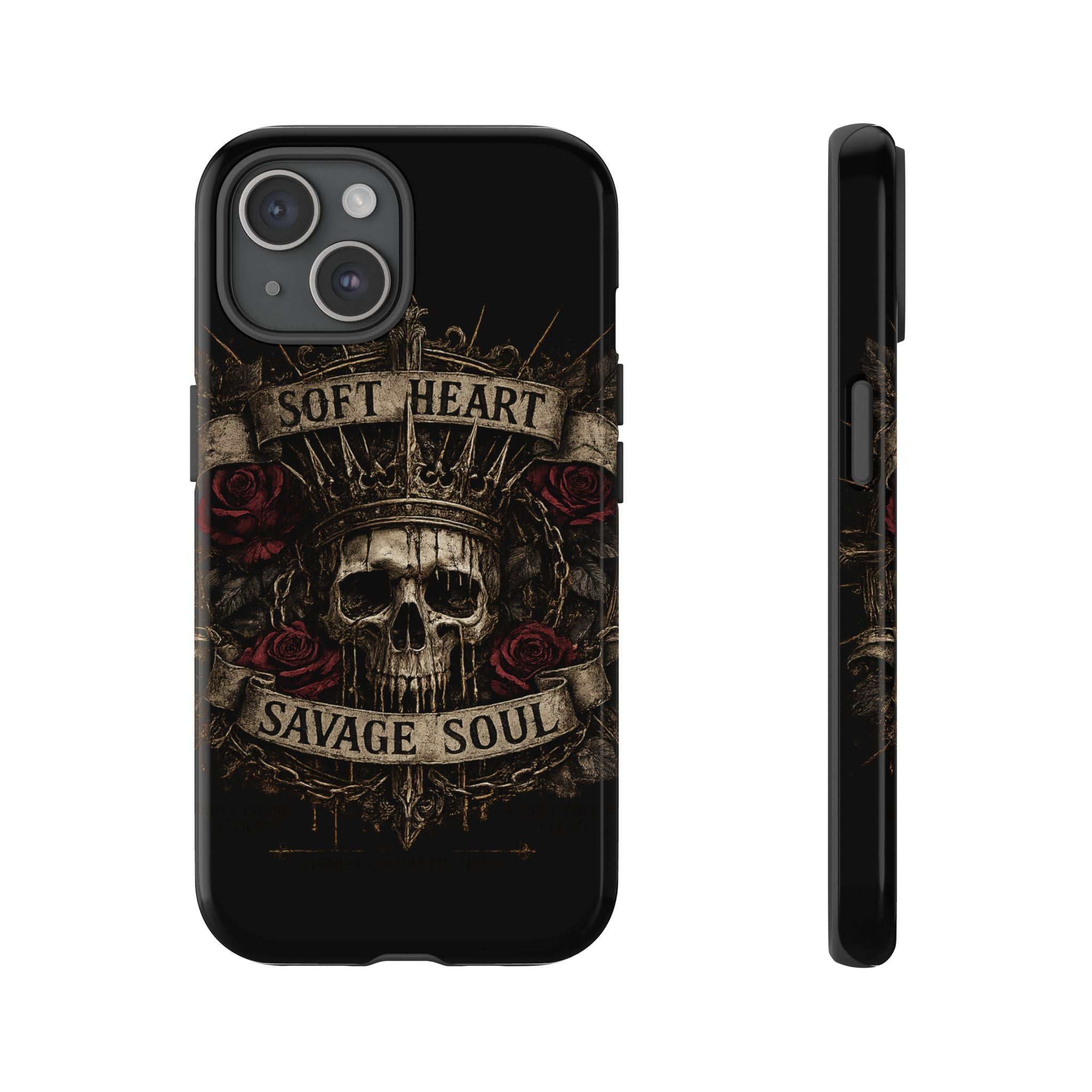 Savage Soul Phone Case – Weiches Herz, unbezähmbare Seele ✨🥀