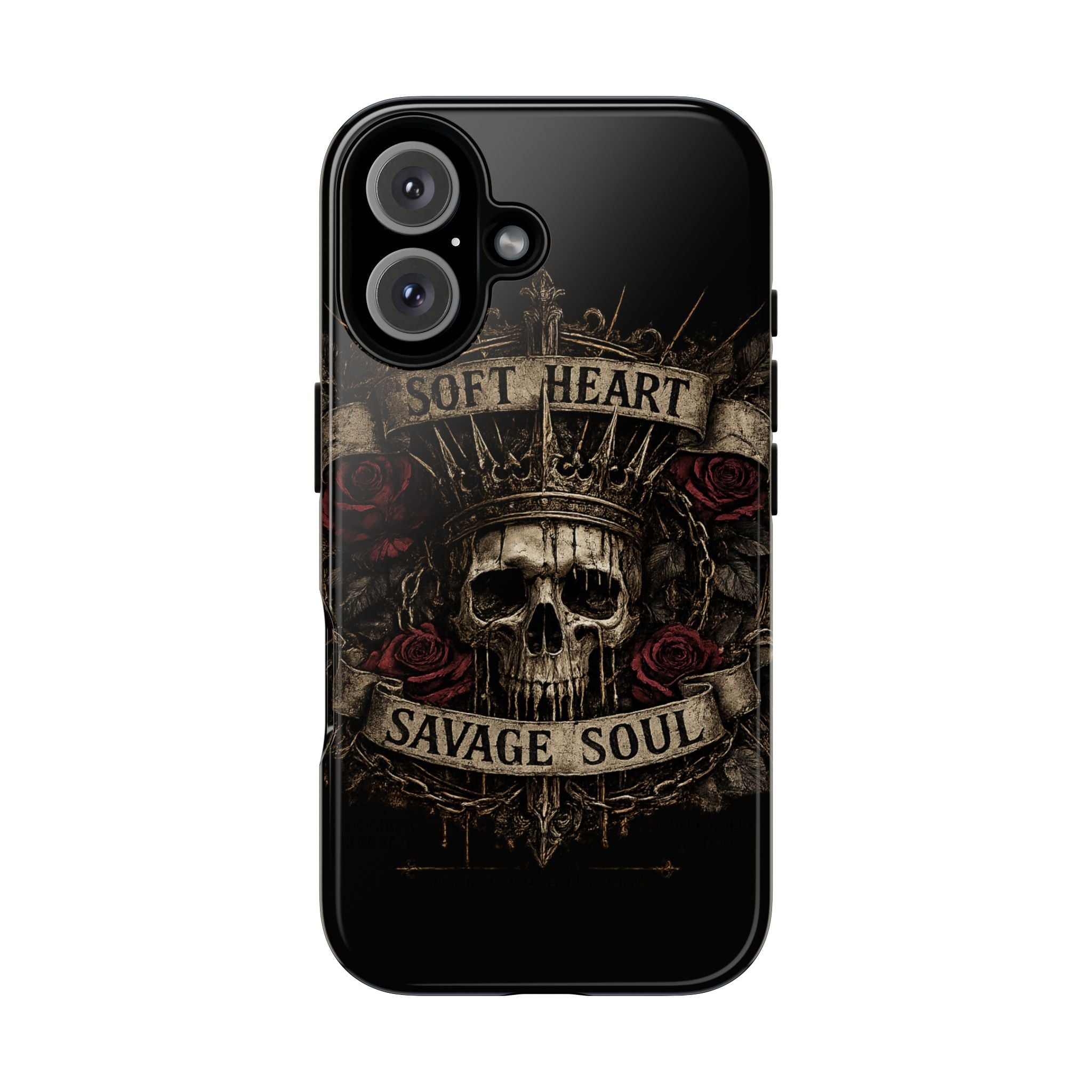 Savage Soul Phone Case – Weiches Herz, unbezähmbare Seele ✨🥀