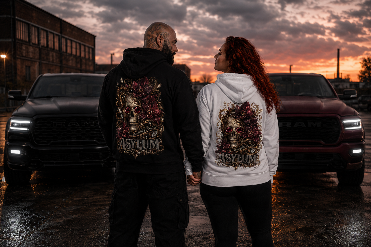 ASYLUM: The Ruby Vault Zip Hoodie